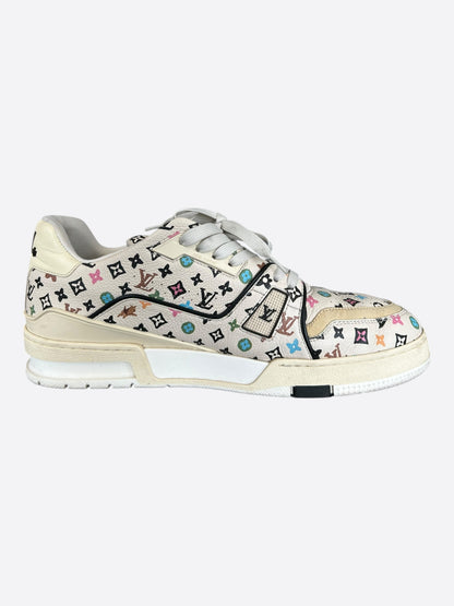 Louis Vuitton Tyler The Creator White & Multicolor Monogram Trainers
