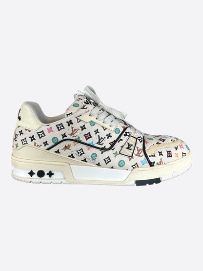 Louis Vuitton Tyler The Creator White & Multicolor Monogram Trainers