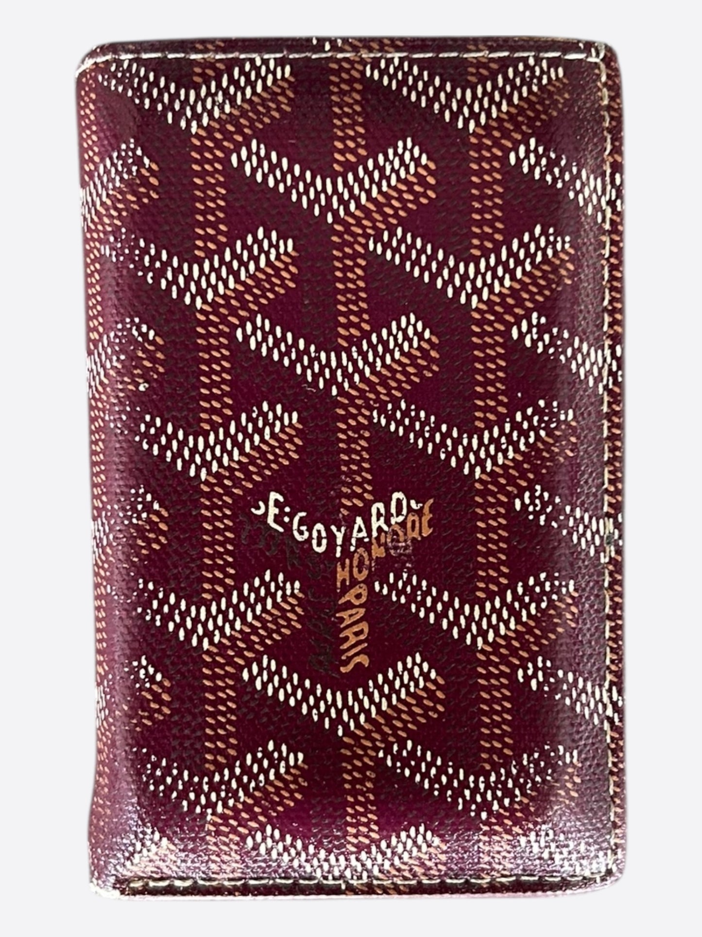 Goyard Burgundy Saint Pierre Card Holder