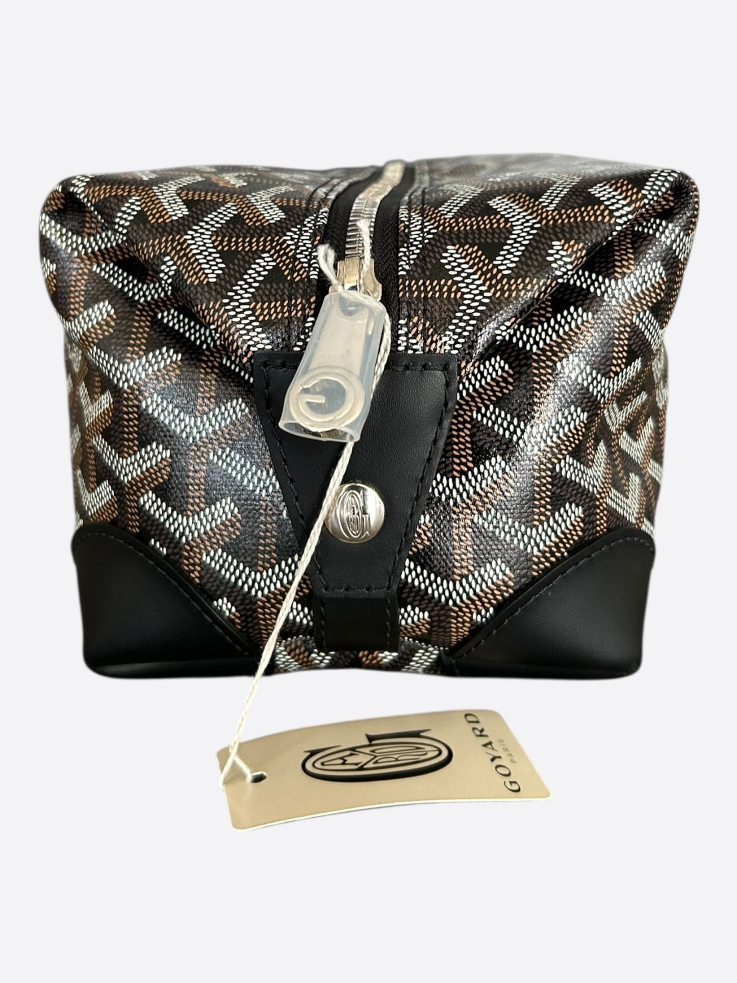 Goyard Black Boeing 25 Mini Duffel Bag