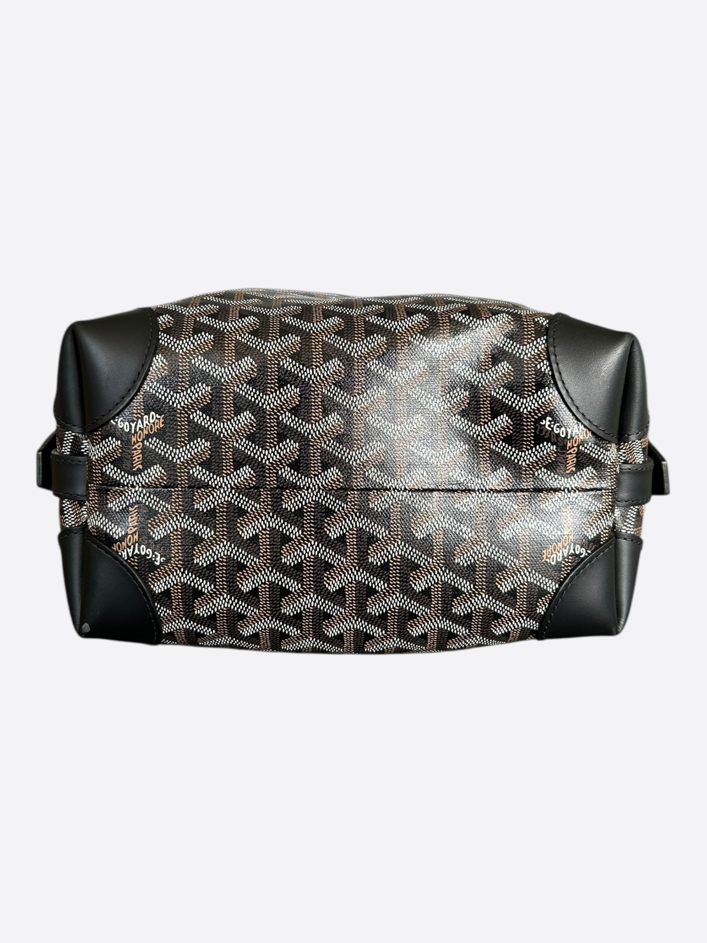 Goyard Black Boeing 25 Mini Duffel Bag