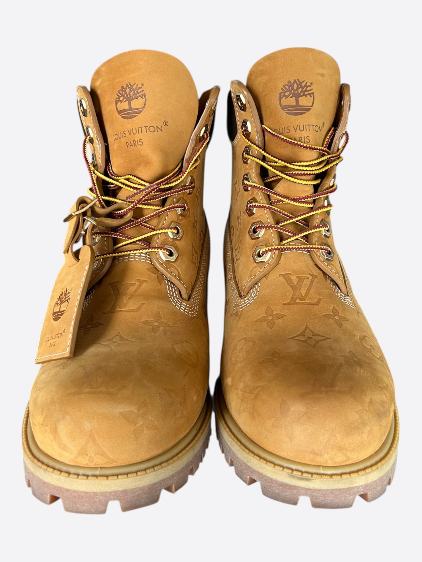 Louis Vuitton Timberland Wheat & Brown Monogram Boots