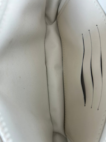 Louis Vuitton White Taurillon Monogram Pochette Volga