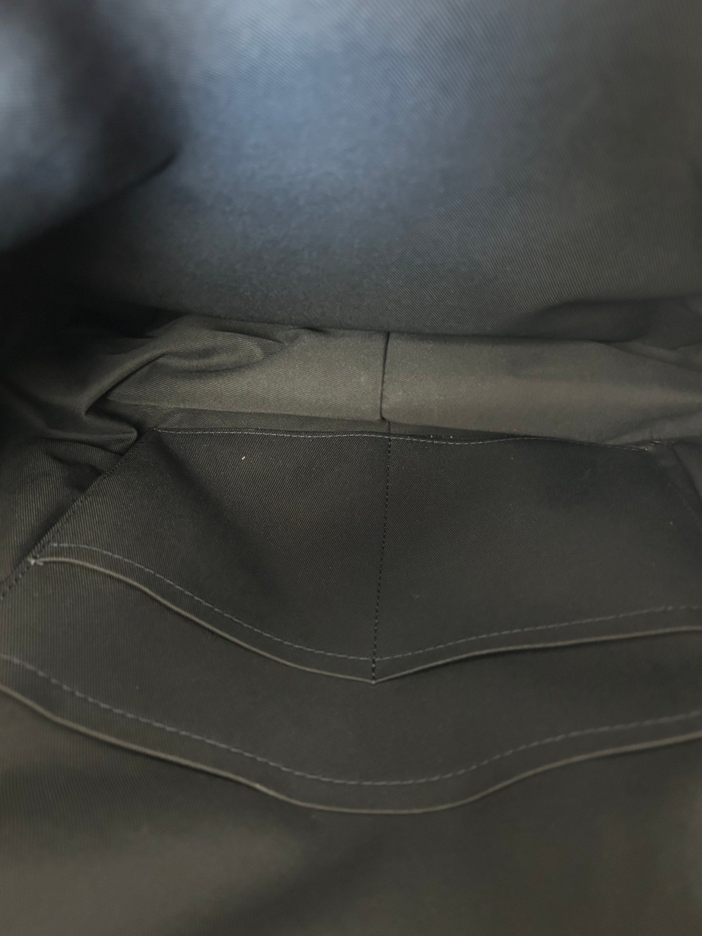 Louis Vuitton Navy & White Upside Down Monogram Backpack