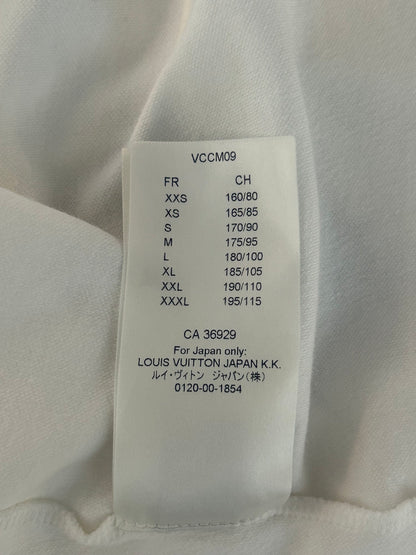 Louis Vuitton White & Blue Alps Patch T-Shirt