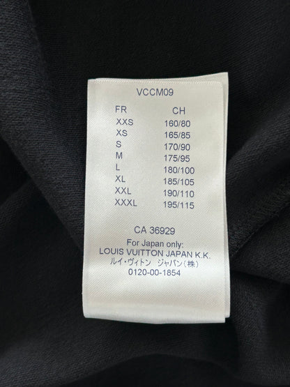 Louis Vuitton Black & Green Alps Patch T-Shirt