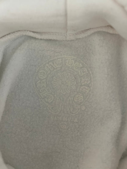 Chrome Hearts Rolling Stones White & Red Horseshoe Logo Hoodie