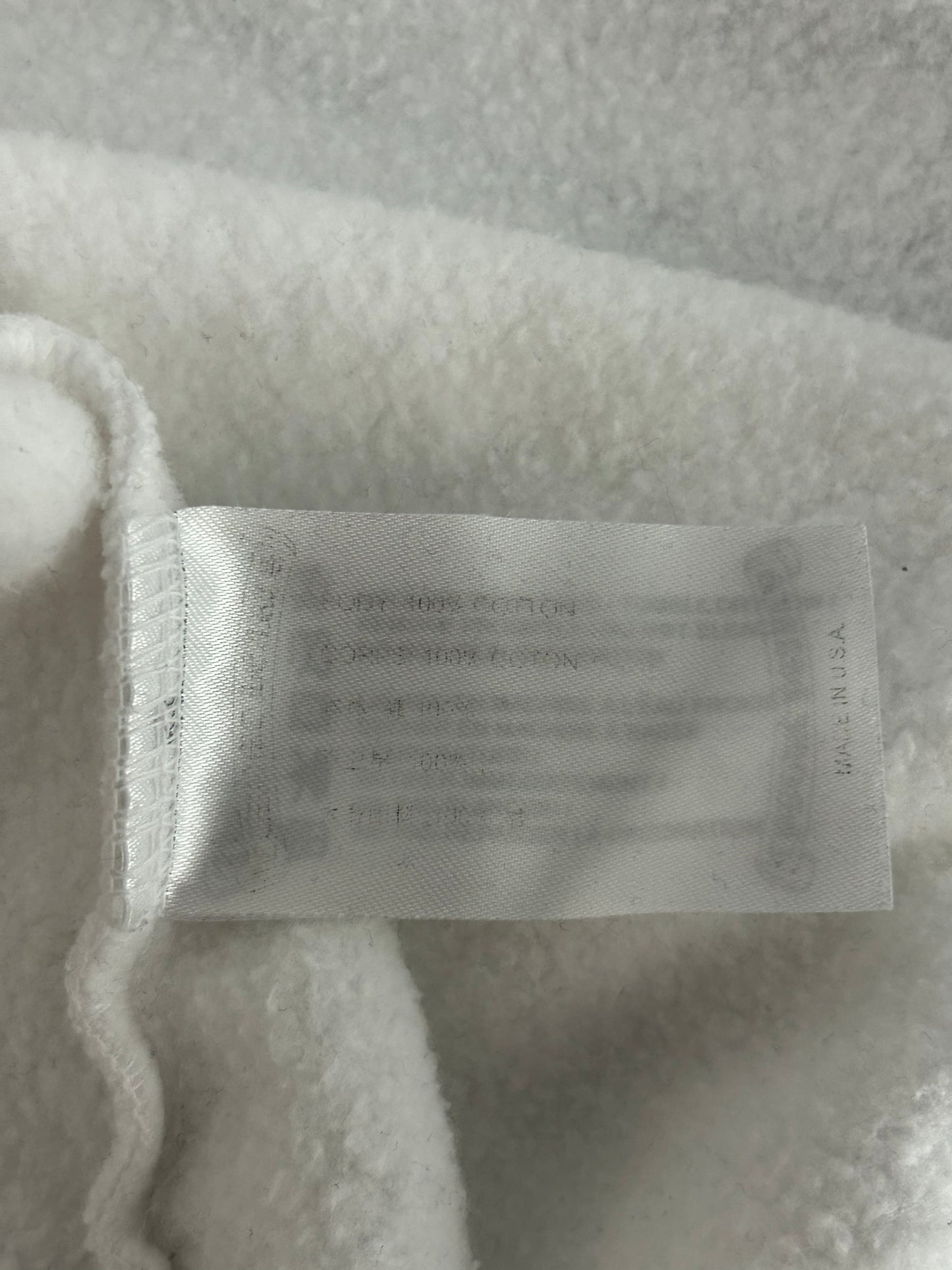 Chrome Hearts Rolling Stones White & Red Horseshoe Logo Hoodie