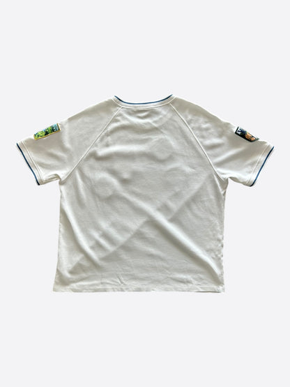 Louis Vuitton White & Blue Alps Patch T-Shirt
