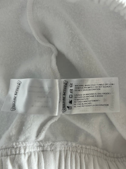 Chrome Hearts White & Red Rolling Stones Logo Sweatpants