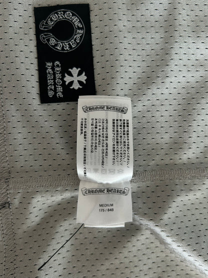 Chrome Hearts Black & White Logo Reversible Mesh Jersey