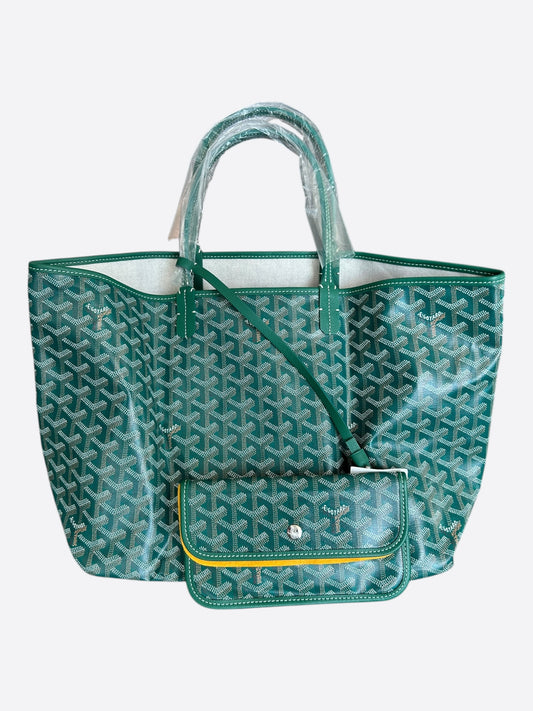 Goyard Green St. Louis Tote Bag