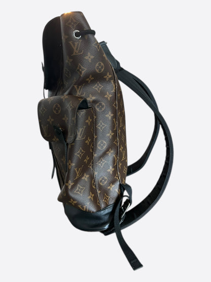 Louis Vuitton Brown Macassar Monogram Christopher Backpack