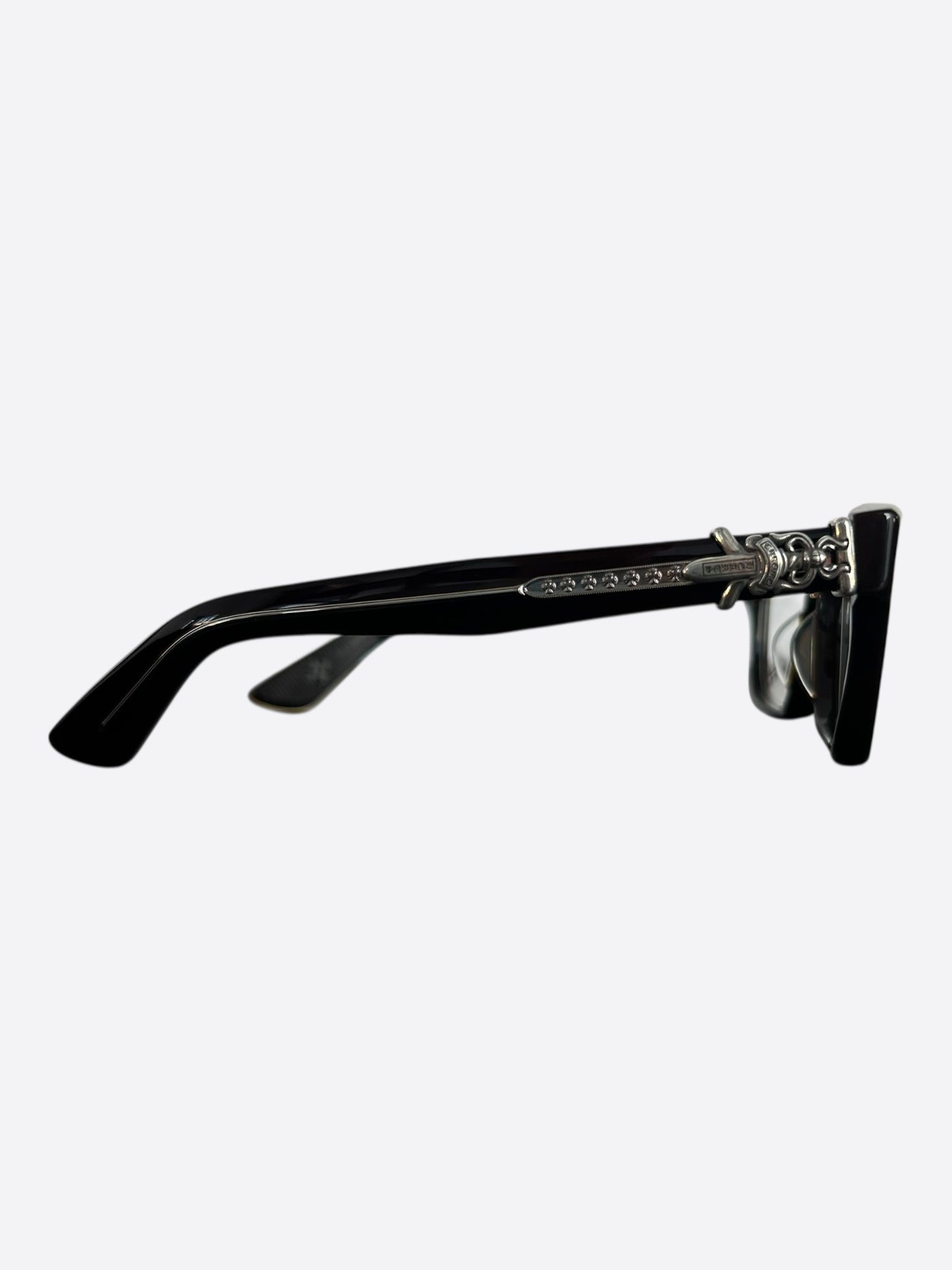 Chrome Hearts Brown & Silver Vagillionaire 2 Glasses