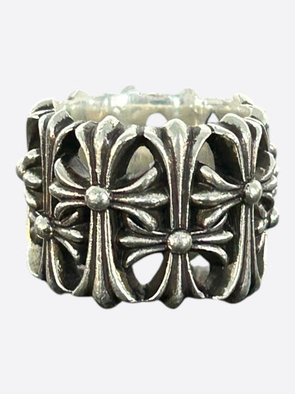 Chrome Hearts Silver Cemetery Ring