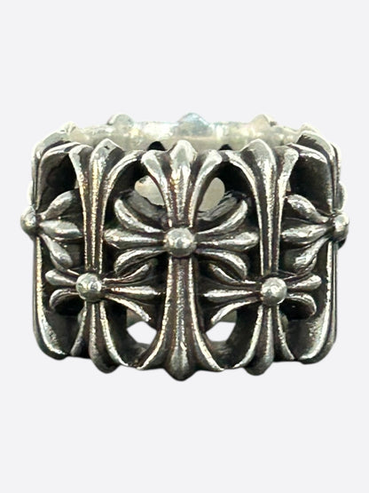 Chrome Hearts Silver Cemetery Ring