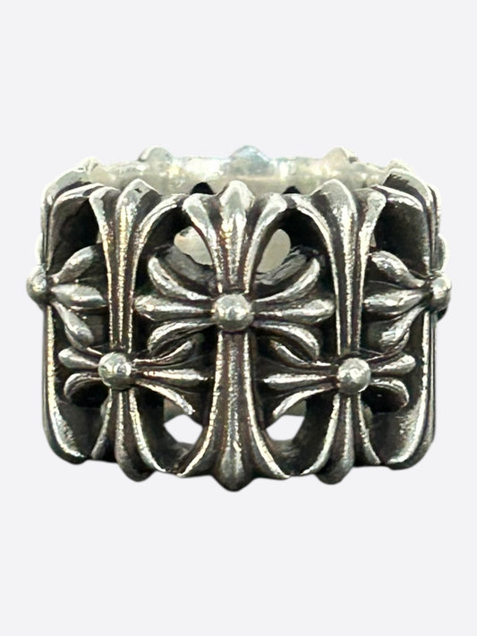 Chrome Hearts Silver Cemetery Ring