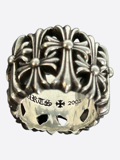 Chrome Hearts Silver Cemetery Ring