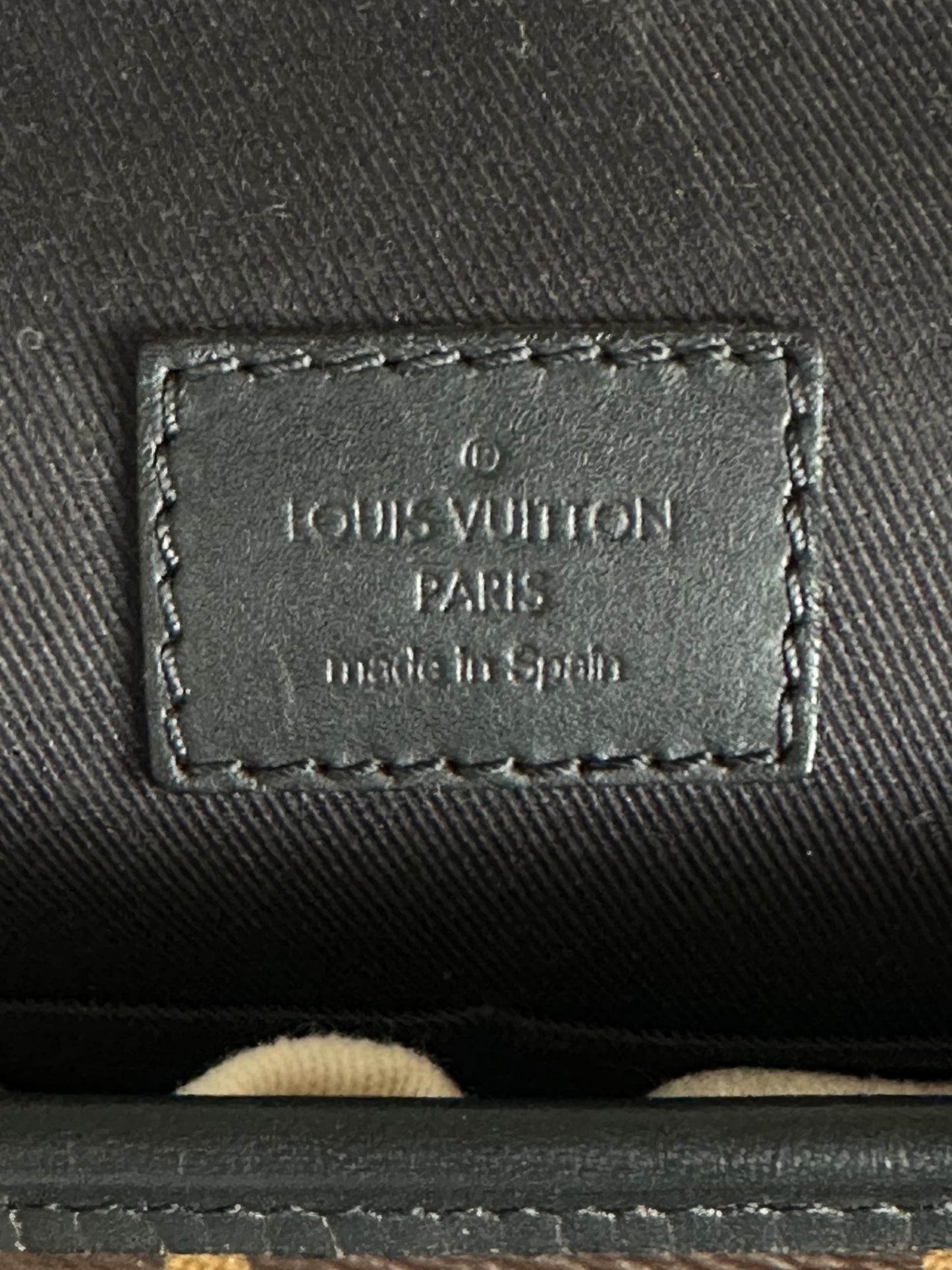 Louis Vuitton Brown Monogram Flap Messenger Bag