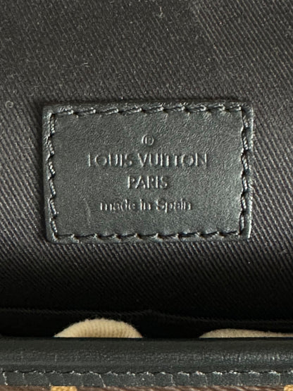 Louis Vuitton Brown Monogram Flap Messenger Bag