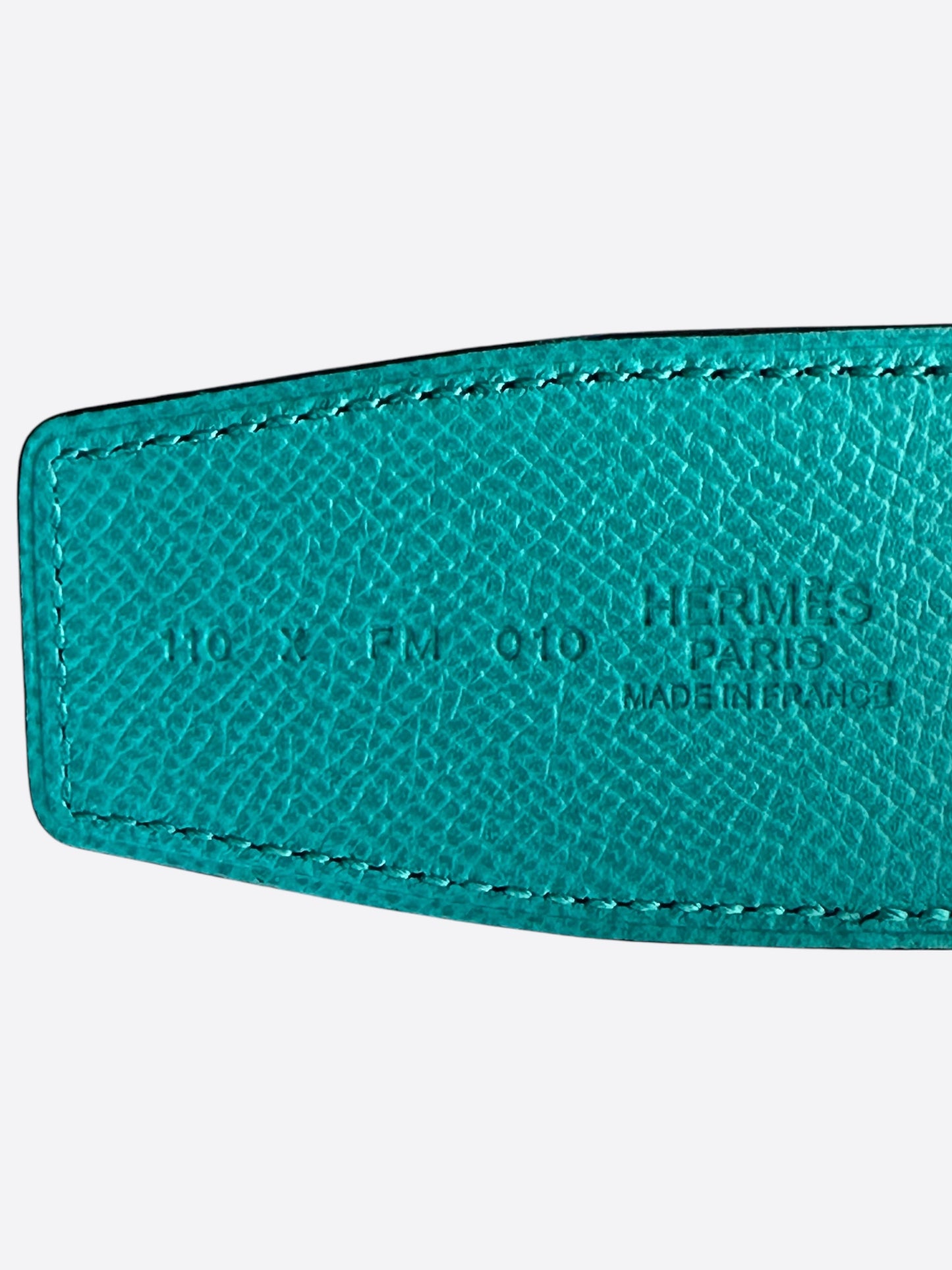 Hermes Blue & Navy Reversible H Belt