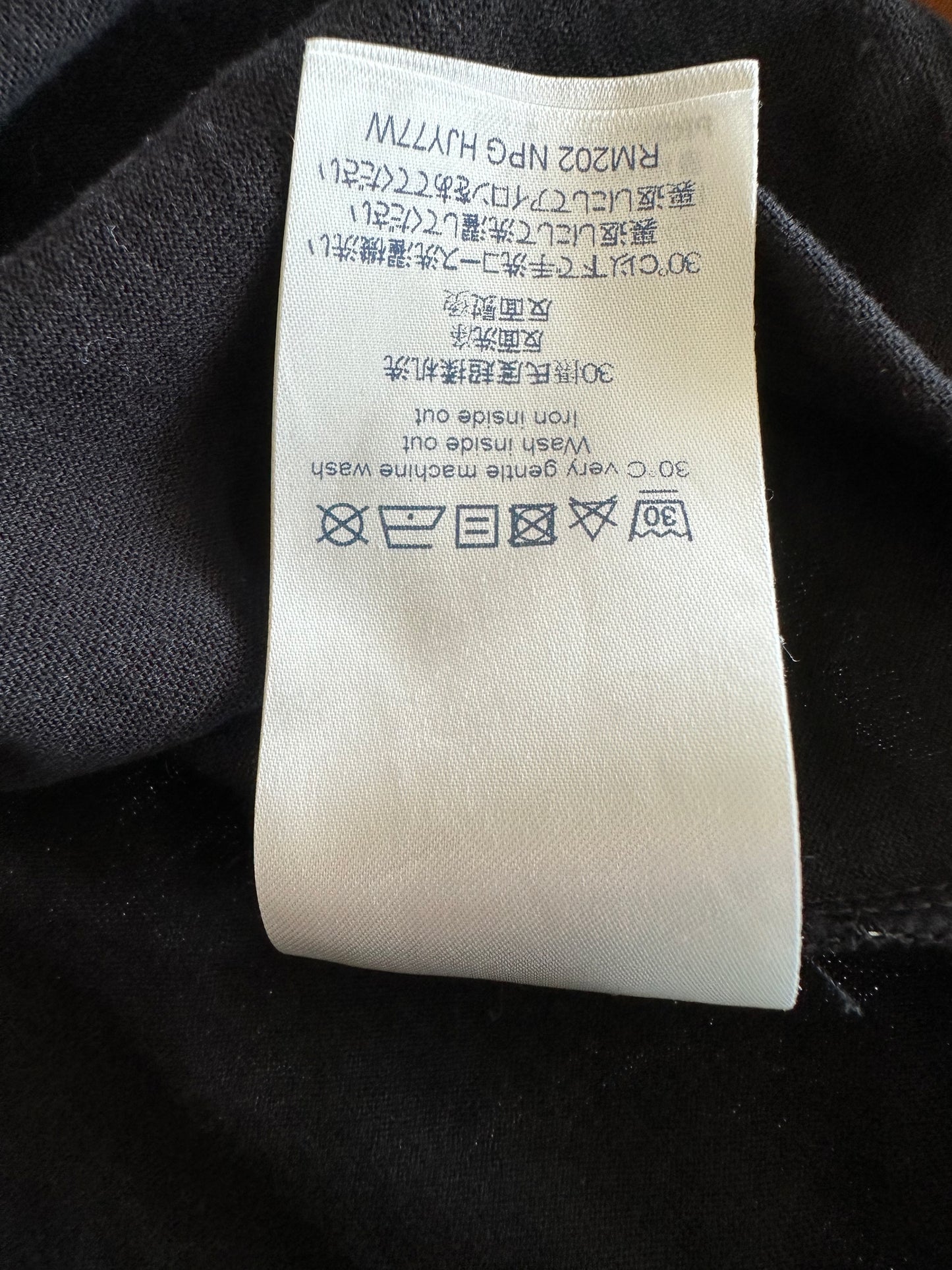 Louis Vuitton Black & White Monogram Gradient T-Shirt