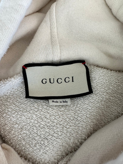 Gucci Cream Bootleg Logo Hoodie