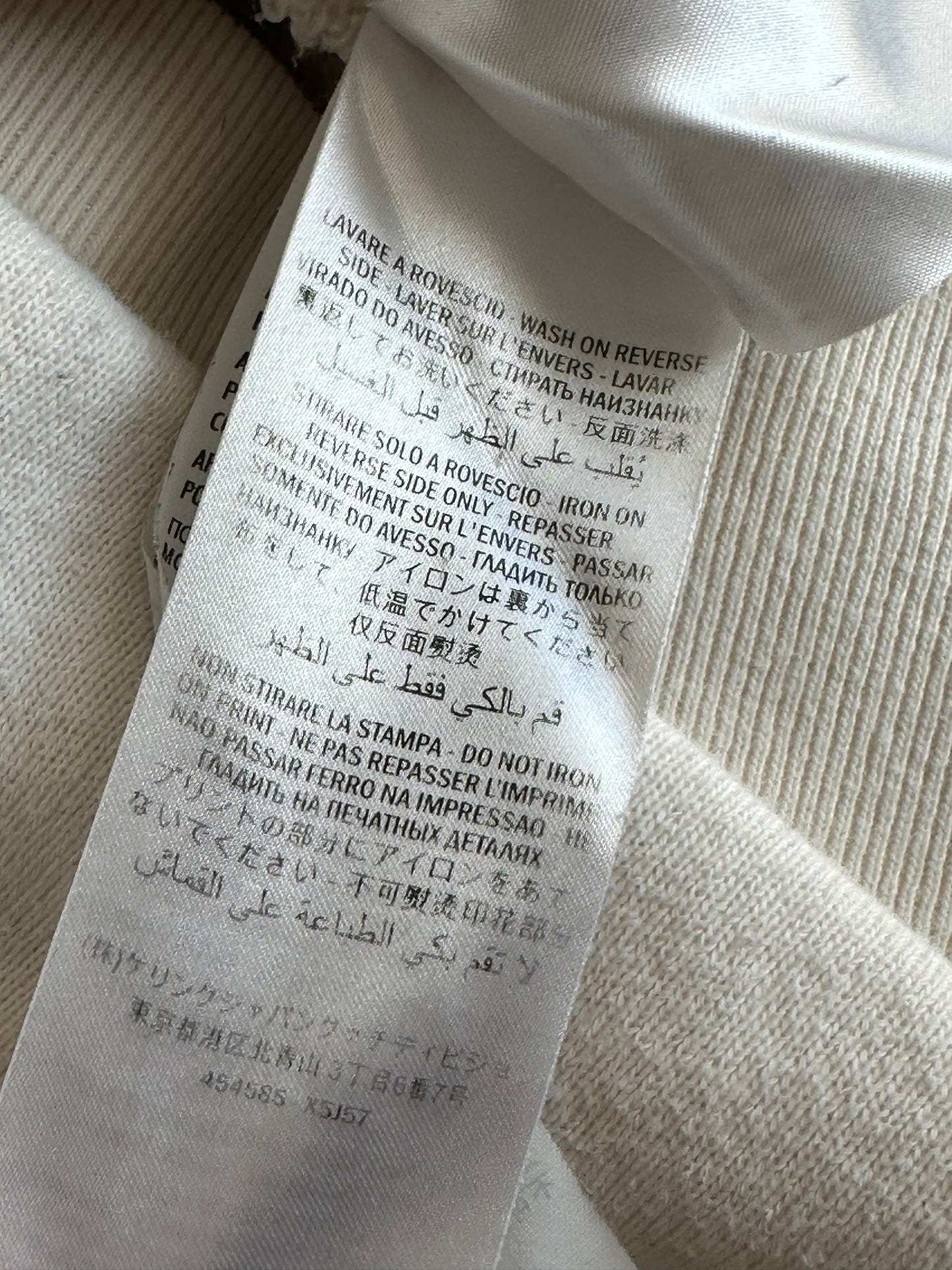 Gucci Cream Bootleg Logo Hoodie