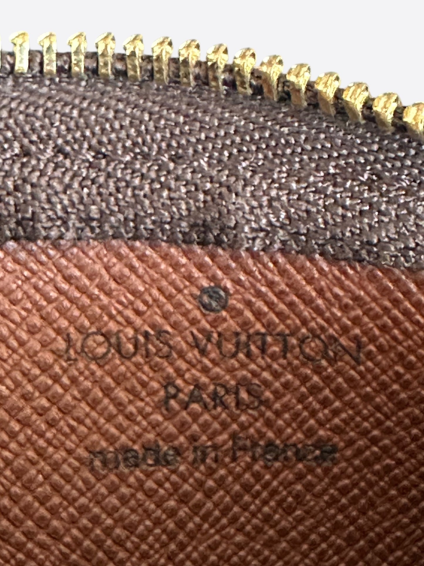 Louis Vuitton Brown Monogram Key Pouch