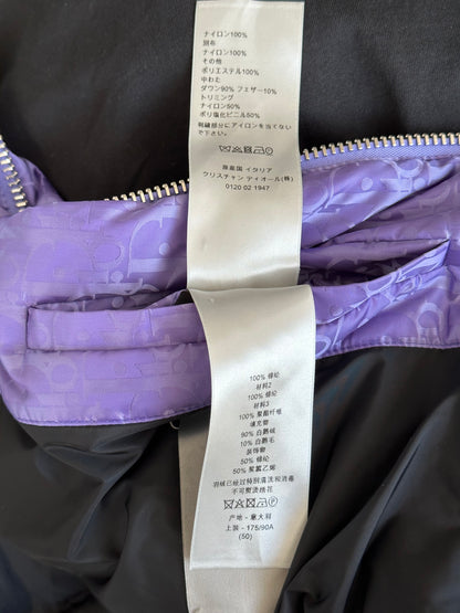 Dior Purple Oblique Puffer Vest