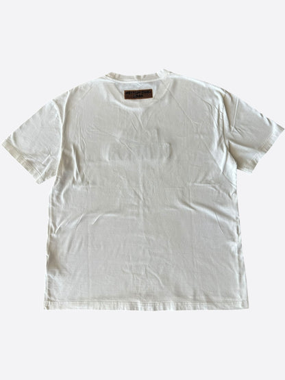 Louis Vuitton White Beads Logo T-Shirt