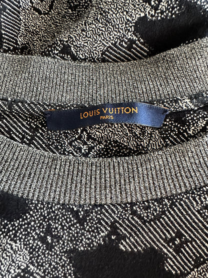 Louis Vuitton Grey Camouflage Monogram T-Shirt