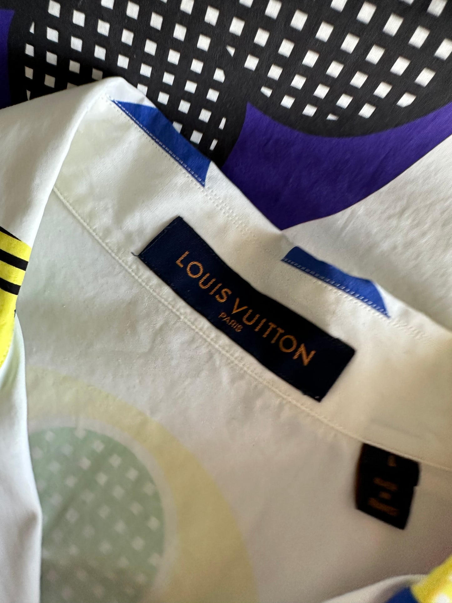 Louis Vuitton Multicolor Monogram Button Up Shirt