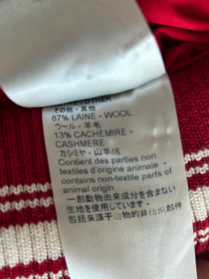 Louis Vuitton Red & White Dreaming Varsity Jacket