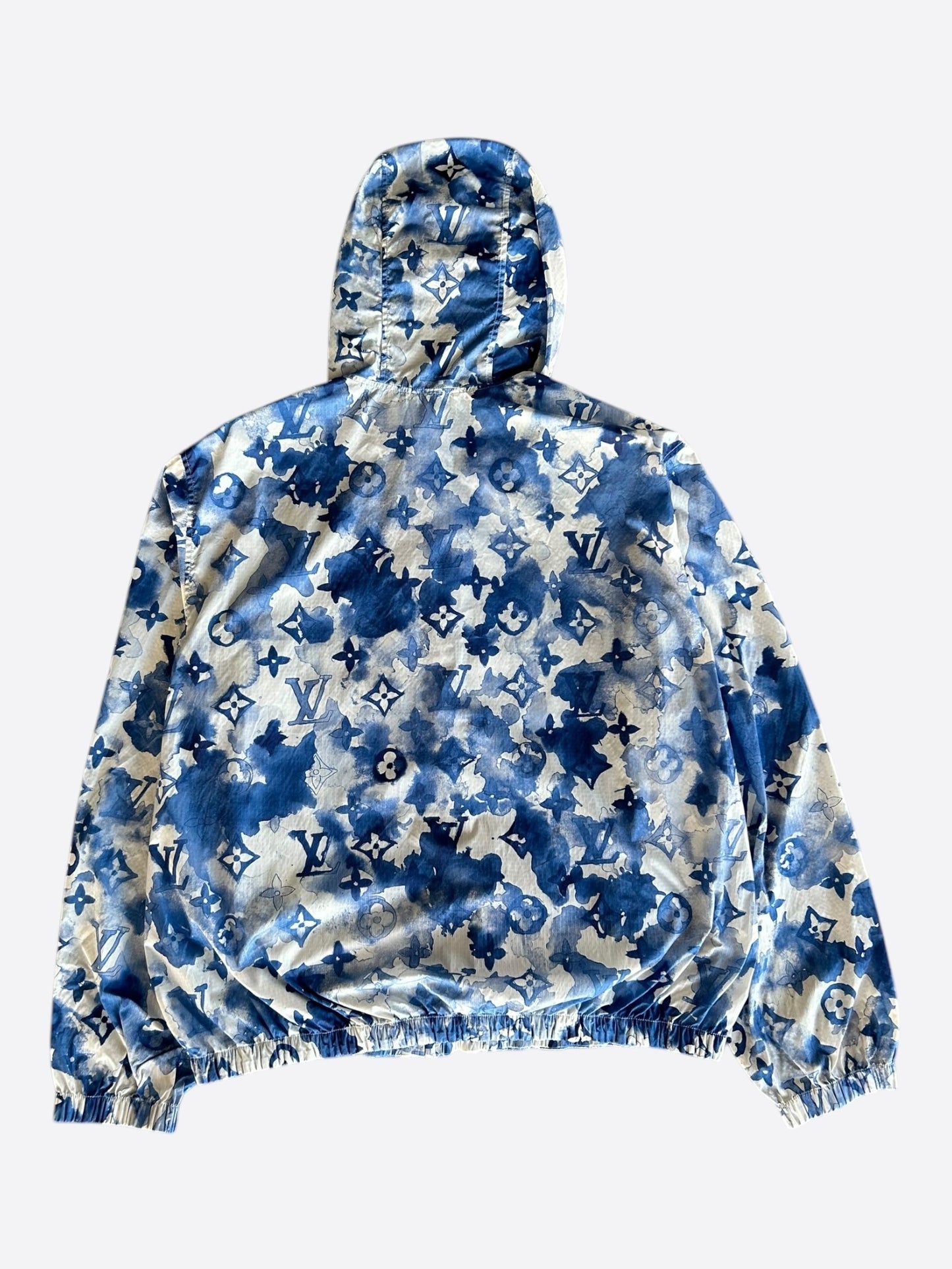 Louis Vuitton Blue Watercolor Monogram Windbreaker