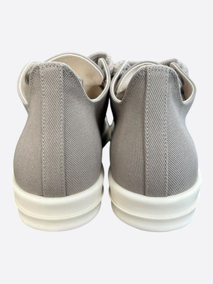 Rick Owens Light Brown Jumbo Lace Low Top Sneakers