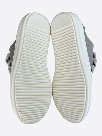 Rick Owens Light Brown Jumbo Lace Low Top Sneakers