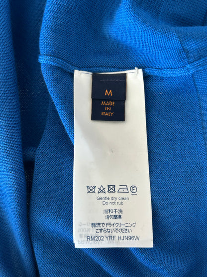 Louis Vuitton Blue & White Cloud Intarsia T-Shirt