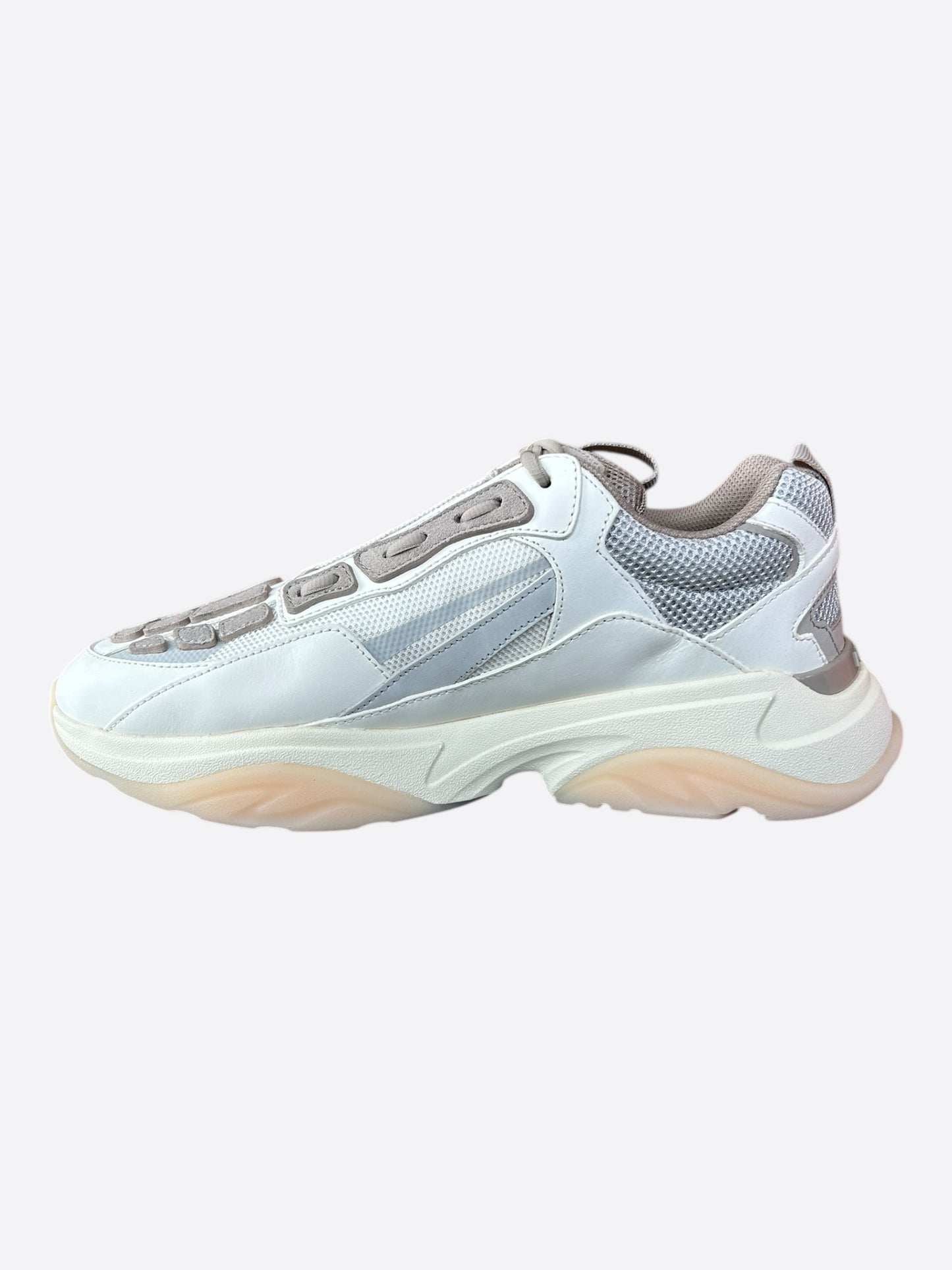 Amiri White & Brown Bones Runners