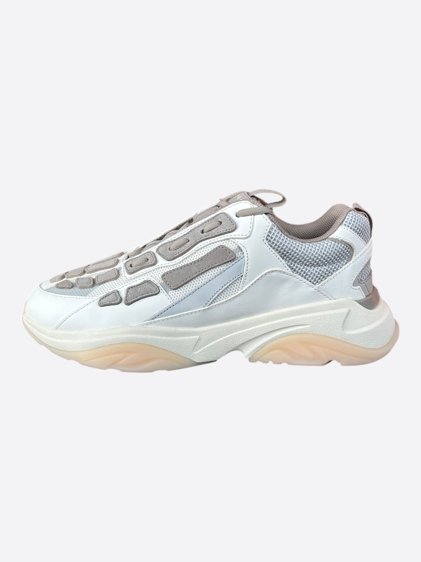 Amiri White & Brown Bones Runners