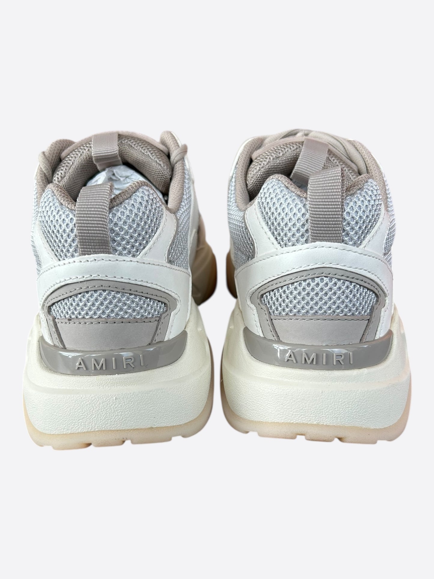 Amiri White & Brown Bones Runners