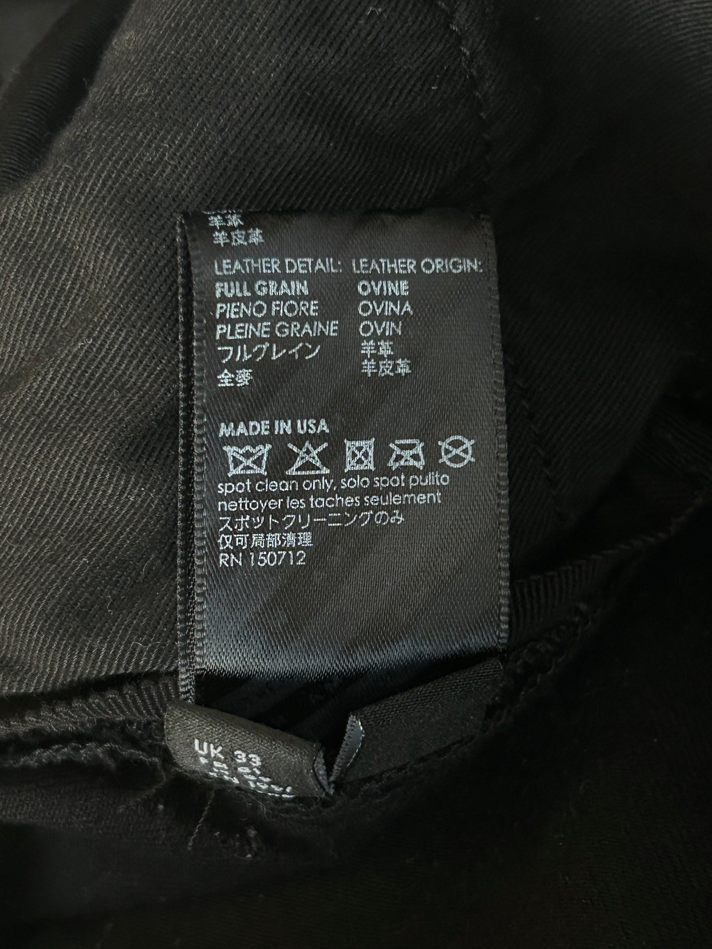 Amiri Black & Green Patch MX1 Jeans