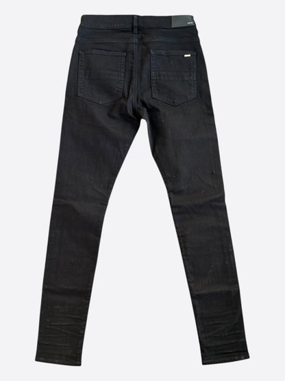 Amiri Black & Green Patch MX1 Jeans