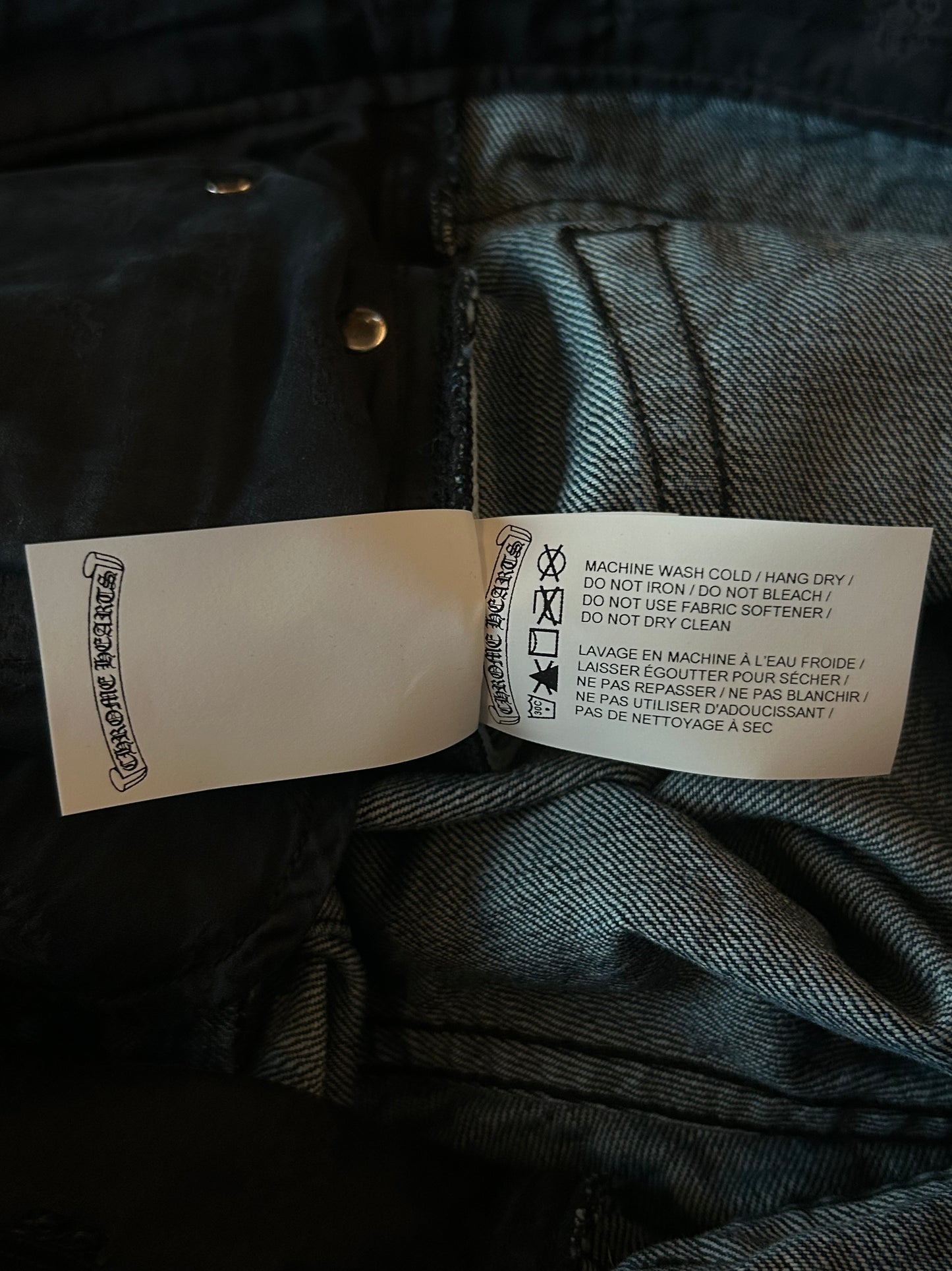 Chrome Hearts Blue Jeans