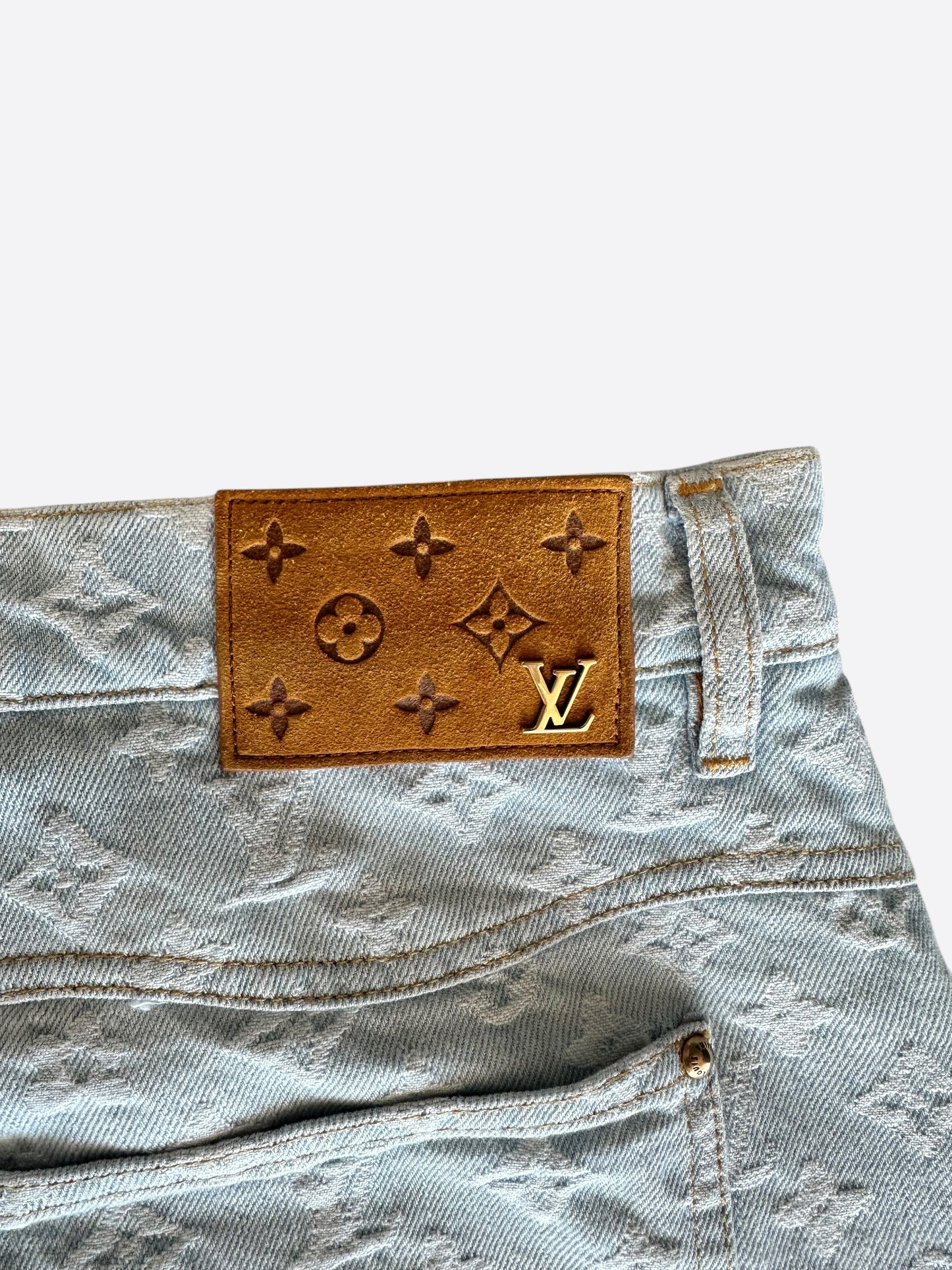 Louis Vuitton Tyler The Creator Blue Monogram Denim