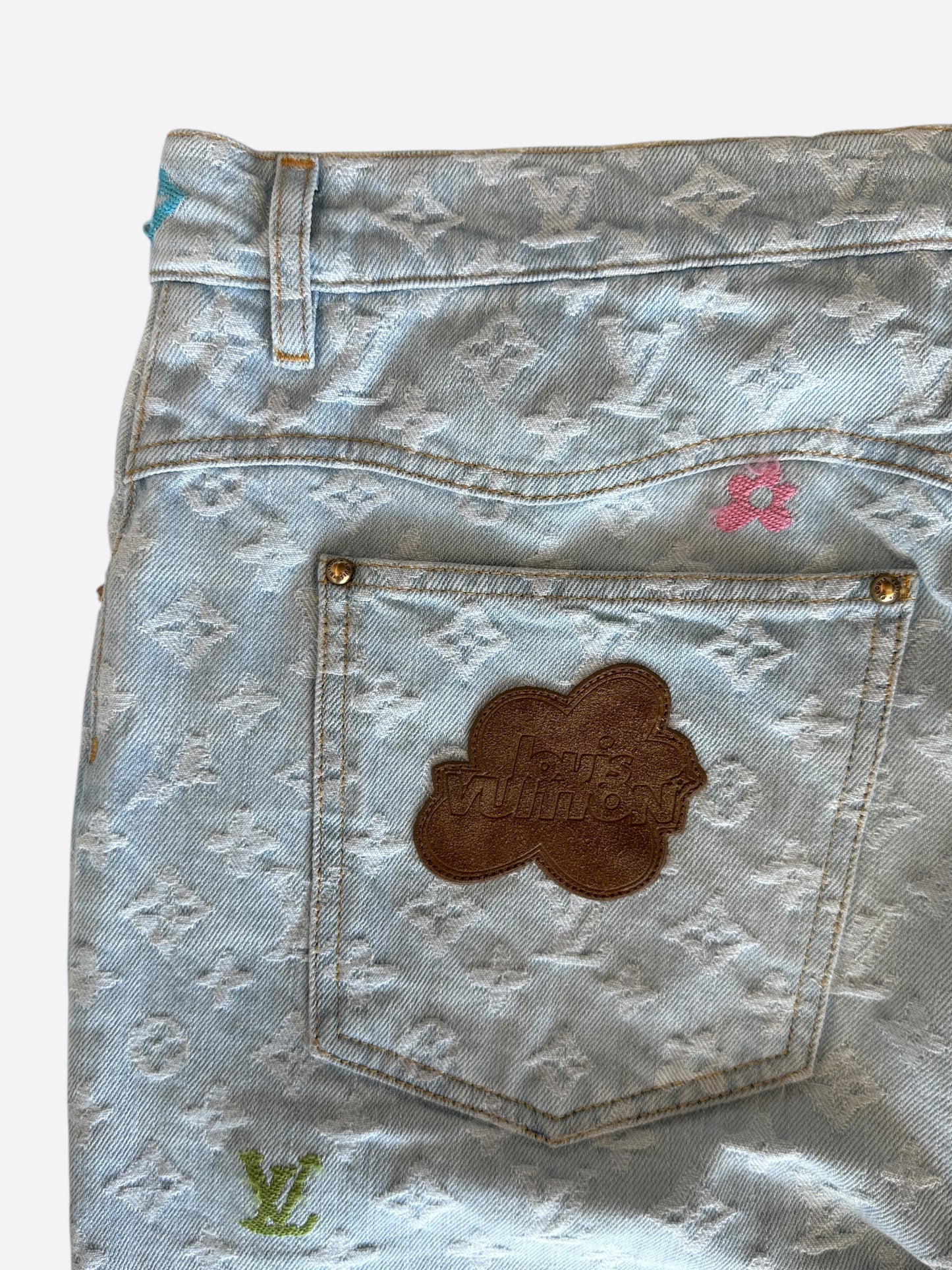 Louis Vuitton Tyler The Creator Blue Monogram Denim