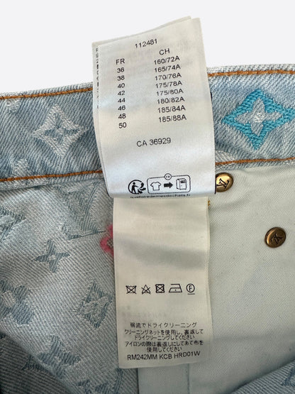 Louis Vuitton Tyler The Creator Blue Monogram Denim