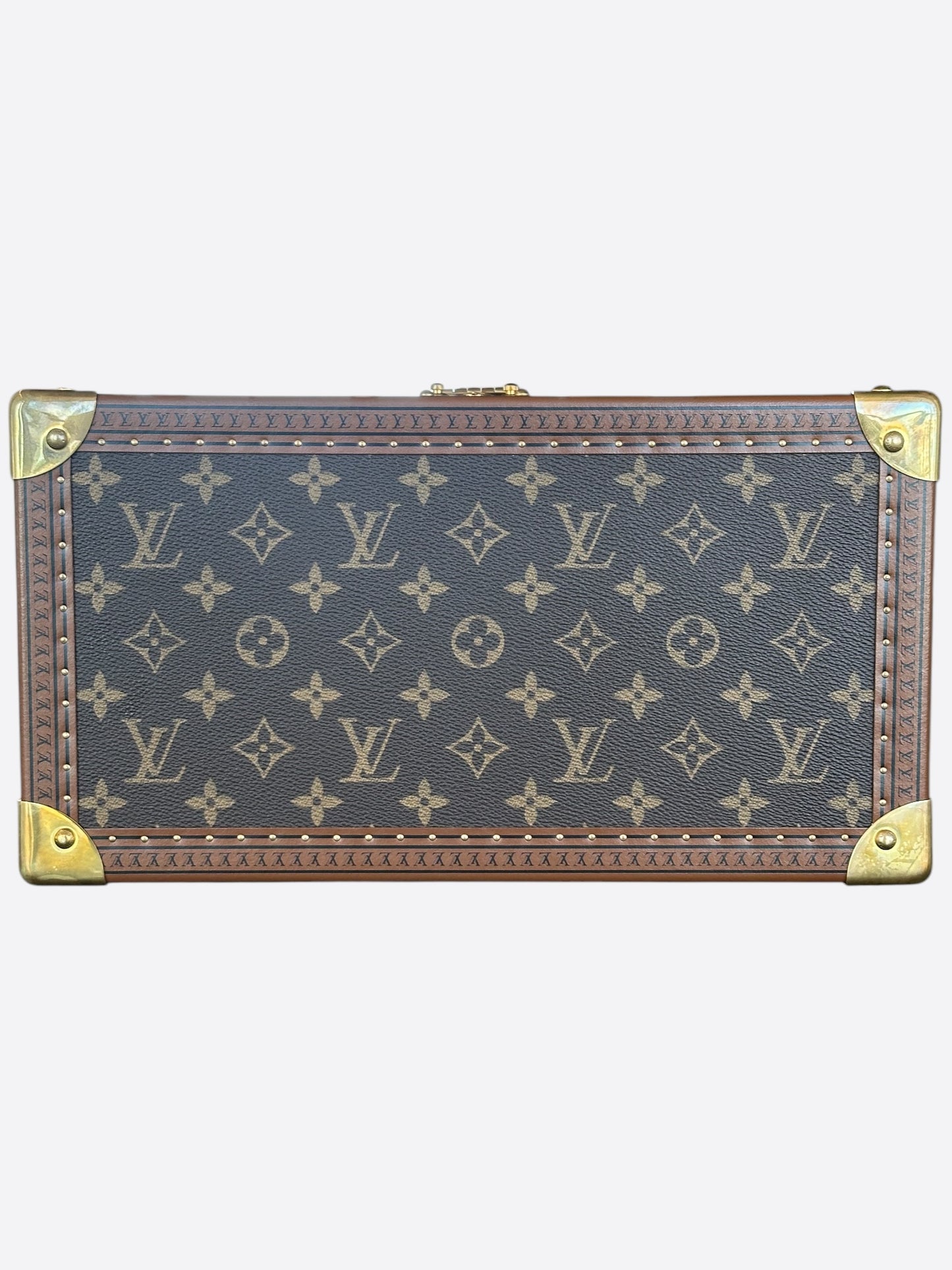 Louis Vuitton Brown Monogram 8 Watch Case