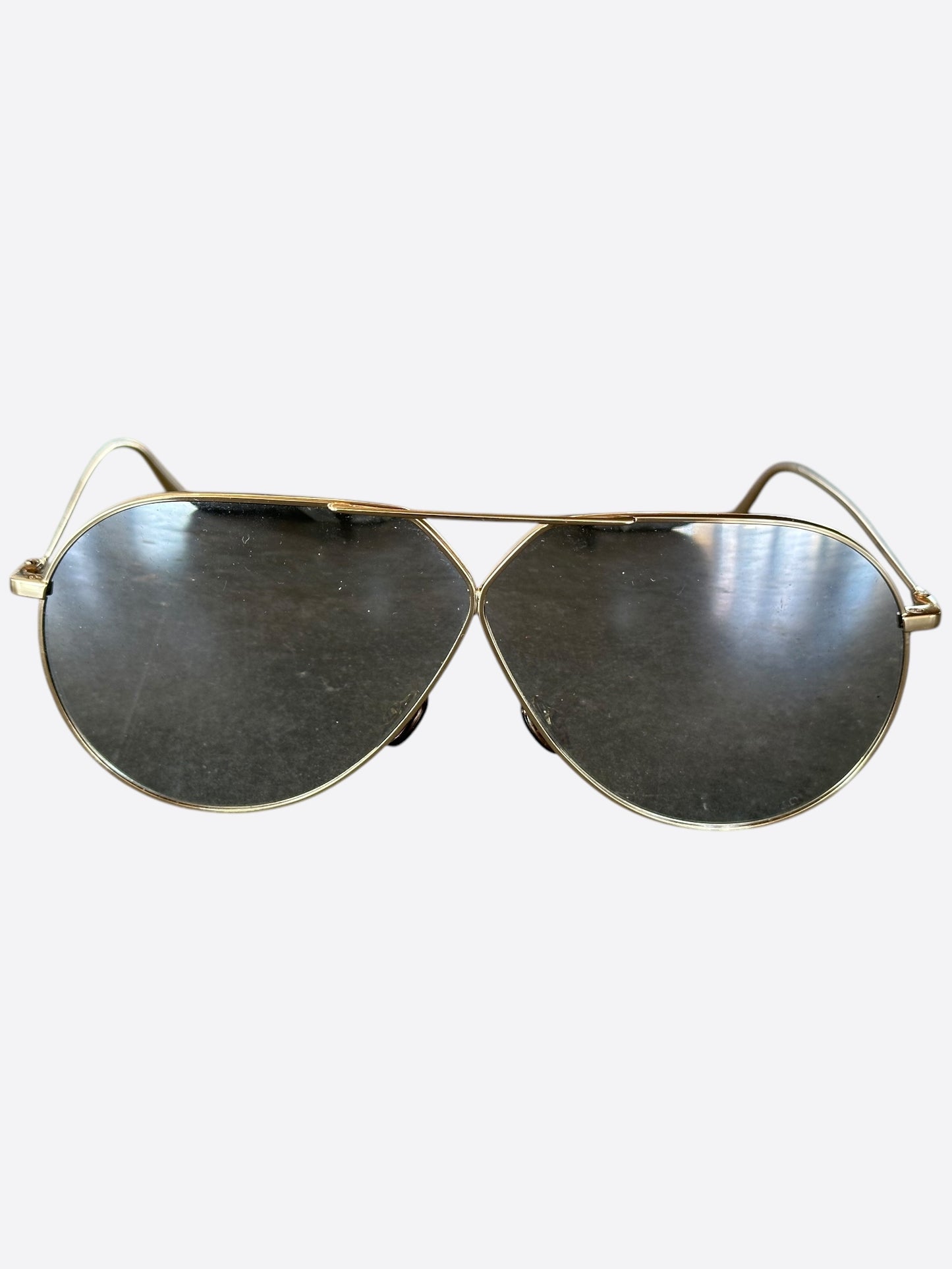 Dior Gold CD Aviator Sunglasses