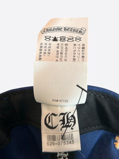 Chrome Hearts Blue & Orange CH Logo Hat